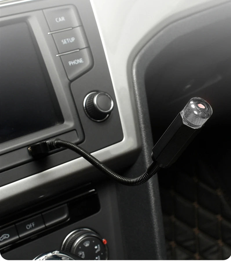 Lámpara de atmósfera LED para coche con USB, accesorios de decoración para Hyundai IX35, Solaris, Accent, I30, Tucson, Elantra, Santa Fe, Getz, I20
