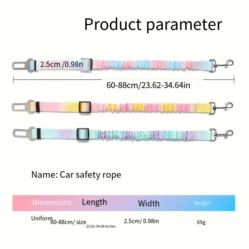 Cinturón de Seguridad para Mascotas para Perros, Artefacto de Asiento de Coche para Cachorros Pequeños y Medianos, Hebilla de Seguridad para Gatos, Suministros para Luchar con Ositos de Peluche