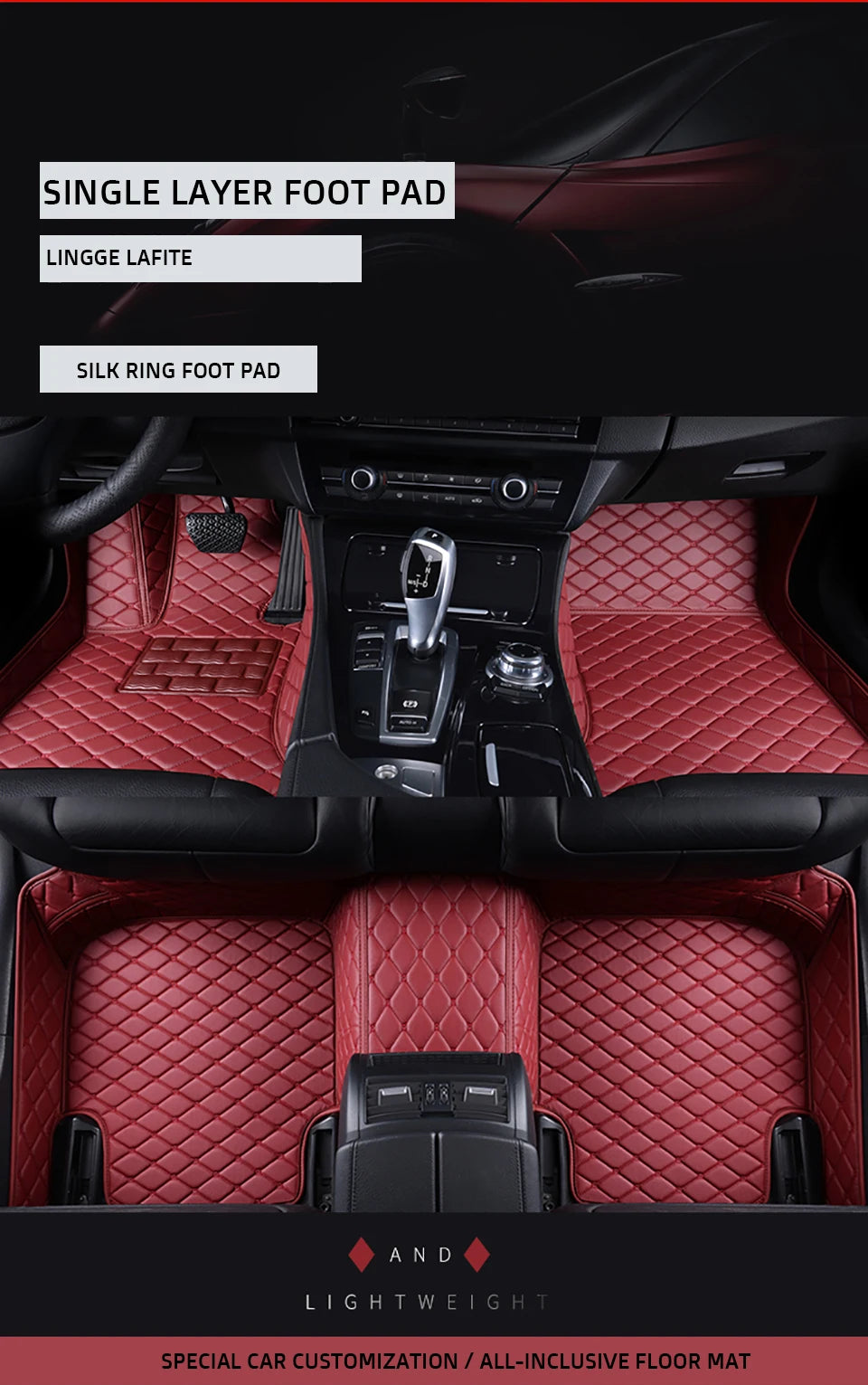 Tapetes de autos personalizadas KAHOOL para BYD Atto 3 Dolphin Seal F0 F3 F6 E6 G3 G6 S6 Song Qin Alfombras de auto Accesorio de coche