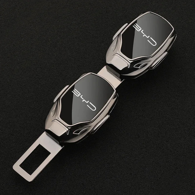 Extensor de cinturón de seguridad con enchufe metálico, clip de cinturón de seguridad ajustable para BYD Atto Tang F3 E6 Yuan Song Qin Pro, accesorios para automóviles