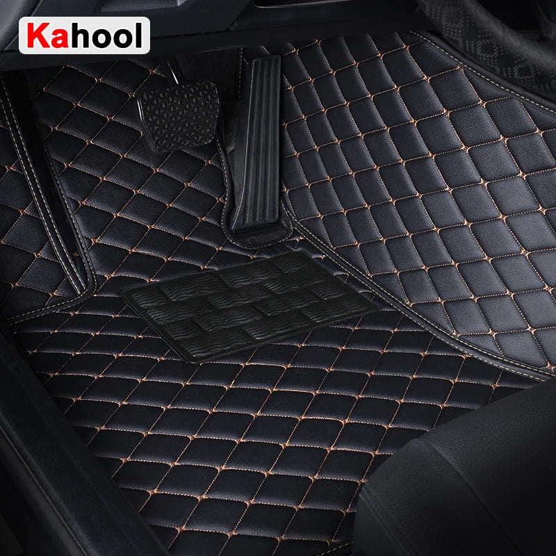 Tapetes de autos personalizadas KAHOOL para BYD Atto 3 Dolphin Seal F0 F3 F6 E6 G3 G6 S6 Song Qin Alfombras de auto Accesorio de coche