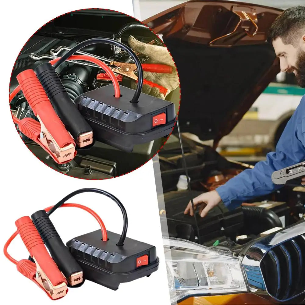 Cargador Convertidor de Batería de Litio para Coche Clip Encendedor Automático Arrancador Para Adaptador de Cable de Refuerzo Makita Herramientas DIY de Energía de Emergencia