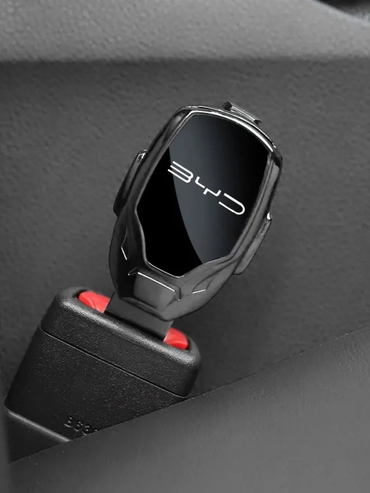Extensor de cinturón de seguridad con enchufe metálico, clip de cinturón de seguridad ajustable para BYD Atto Tang F3 E6 Yuan Song Qin Pro, accesorios para automóviles