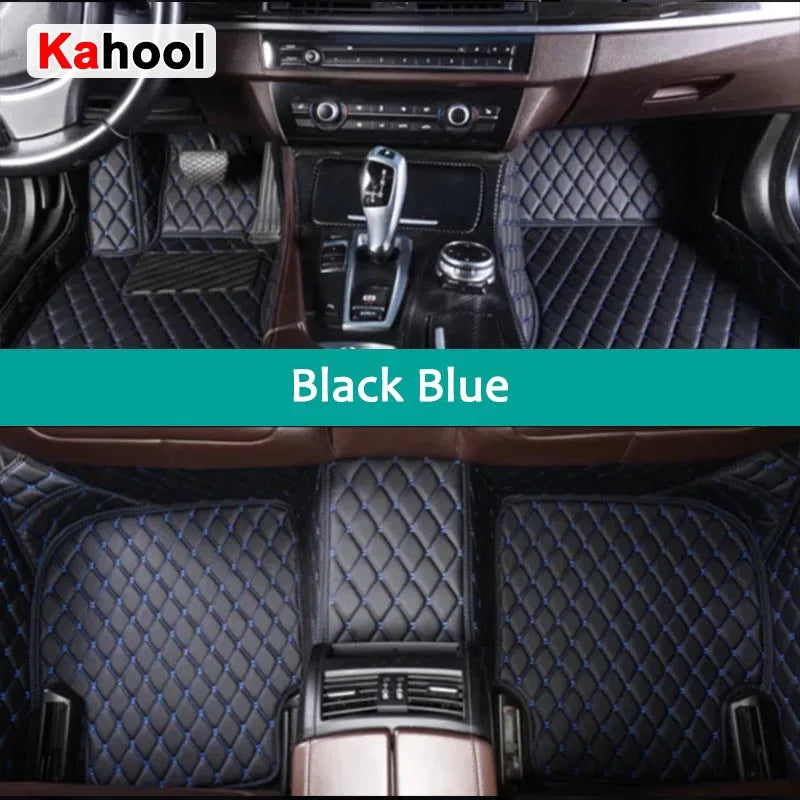 Tapetes de autos personalizadas KAHOOL para BYD Atto 3 Dolphin Seal F0 F3 F6 E6 G3 G6 S6 Song Qin Alfombras de auto Accesorio de coche