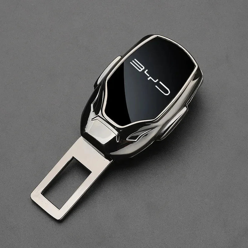 Extensor de cinturón de seguridad con enchufe metálico, clip de cinturón de seguridad ajustable para BYD Atto Tang F3 E6 Yuan Song Qin Pro, accesorios para automóviles