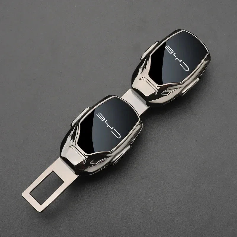 Extensor de cinturón de seguridad con enchufe metálico, clip de cinturón de seguridad ajustable para BYD Atto Tang F3 E6 Yuan Song Qin Pro, accesorios para automóviles