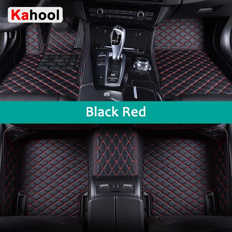 Tapetes de autos personalizadas KAHOOL para BYD Atto 3 Dolphin Seal F0 F3 F6 E6 G3 G6 S6 Song Qin Alfombras de auto Accesorio de coche