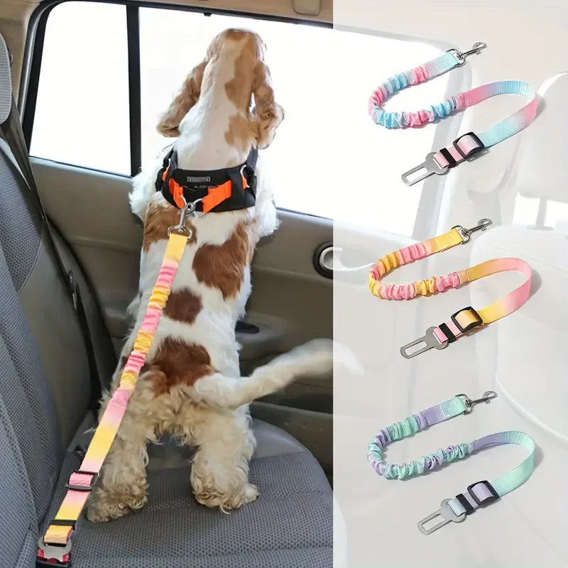 Cinturón de Seguridad para Mascotas para Perros, Artefacto de Asiento de Coche para Cachorros Pequeños y Medianos, Hebilla de Seguridad para Gatos, Suministros para Luchar con Ositos de Peluche