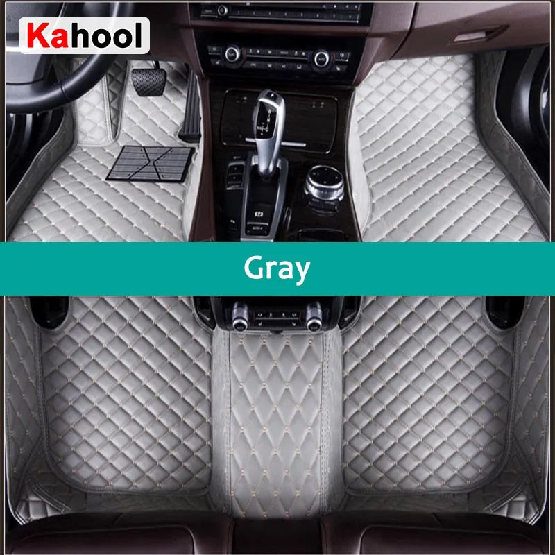 Tapetes de autos personalizadas KAHOOL para BYD Atto 3 Dolphin Seal F0 F3 F6 E6 G3 G6 S6 Song Qin Alfombras de auto Accesorio de coche