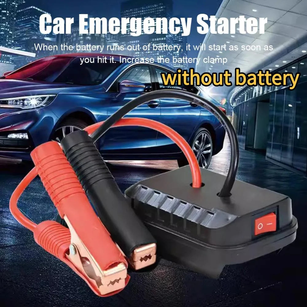 Cargador Convertidor de Batería de Litio para Coche Clip Encendedor Automático Arrancador Para Adaptador de Cable de Refuerzo Makita Herramientas DIY de Energía de Emergencia