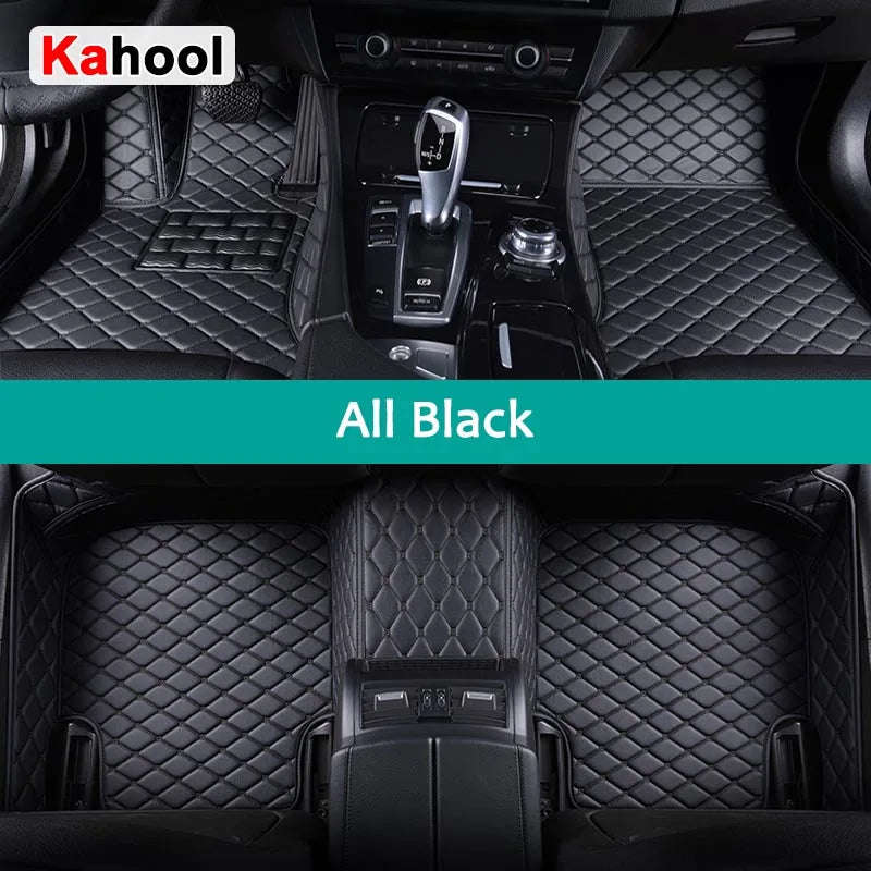 Tapetes de autos personalizadas KAHOOL para BYD Atto 3 Dolphin Seal F0 F3 F6 E6 G3 G6 S6 Song Qin Alfombras de auto Accesorio de coche