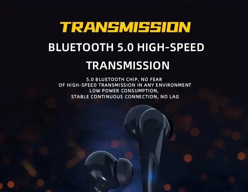 Auriculares Inalámbricos G11 TWS Juego 9D HIFI Auriculares Bluetooth con Micrófono Reducción de Ruido Auriculares de Alta Fidelidad y Bajo para Jugadores
